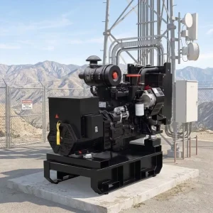 Open Frame Cummins Three Phase Diesel Generator Sets 44 Kva 35 Kw 50Hz Lightweight Temporary Power for Outdoor Field Works
