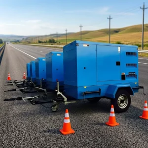 Open Frame Diesel Gen Set ATS Safe Smart Low Noise Backup Power for Emergency Vehicles Clinics Villas RV Camping Fixed Sites