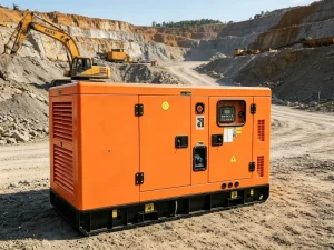 Open Frame Diesel Generator 100KVA 200KVA Heavy Duty Construction Emergency Power Supply