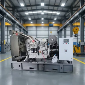 Open Frame Diesel Generator 150/200 KVA 100KW with Flywheel Remote Start Auto Start ATS 50/60Hz 1800 RPM Low Oil Protection