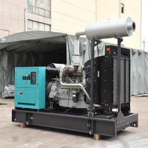 Open Frame Diesel Generator 200kW 300kW 400kW 3 Phase Water Cooled 1500RPM for Home Backup