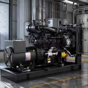 Open Frame Diesel Generator 25kW 31kVA 4 Cylinder Three Phase 50Hz 60Hz ATS for Small Shop Backup Power Supply