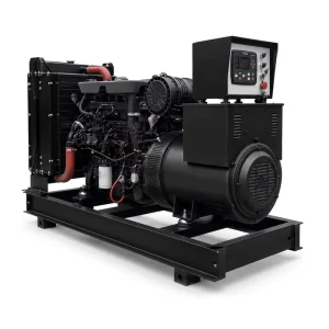 Open Frame Diesel Generator 30kW 38kVA 220V 50Hz Single Phase 4 Cylinder Electric Start for Farm Irrigation Pumping