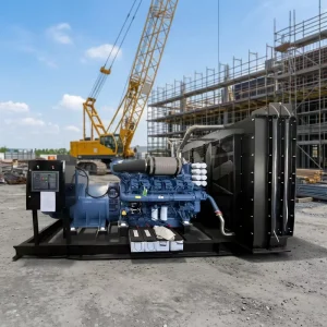 Open Frame Diesel Generator 500kW Three Phase 220V 380V Brushless Alternator Auto Start ATS 50Hz