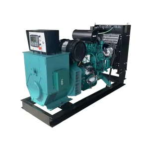 Open Frame Diesel Generator 80kw 100kva 380v Low Speed Standby Electric Whole House Generator