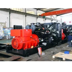 Open Frame Diesel Generator High Power Reliable Performance Easy Maintenance 1500kw 18.75kva for Factory Port Construction Power