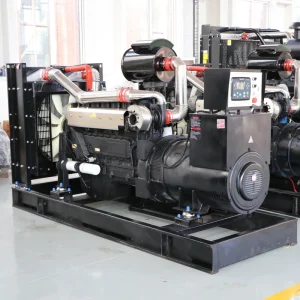 Open Frame Diesel Generator Set 100kVA 200kVA 300kVA Three Phase 1500RPM for Industrial Factory Prime Power
