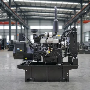 Open Frame Diesel Generator Set 30kw 1500rpm 50Hz ATS 400V Remote Control Water-Cooled