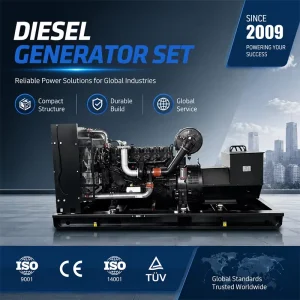 Open Frame Diesel Generator Set Powered Weichai 1500rpm 125kVA 150kVA Three phase Industrial Standby Generator ATS for Factory