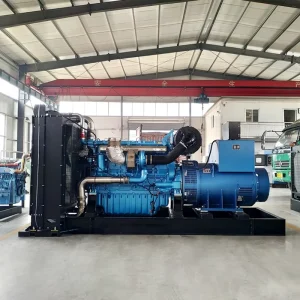 Open Frame Diesel Generator for Hospital School Supermarket Countryside Construction 1000KW 50 60Hz AC Single Phase