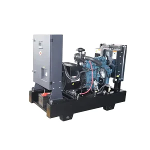 Open Frame Electric Diesel Generator Powered By Japan Kubota Engine