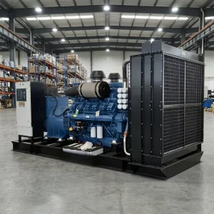 Open Frame Generator Set Industrial Diesel Generator Set 500KW Open Frame Diesel Generator Set with Engine
