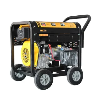 Open Frame Generators 3/4/5/6/7/8kw Recoil Start Single /Three Phase Portable Open-Type Diesel Electric Generator
