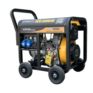Open Frame Portable Diesel Generator 7KW Prime Output Portable Diesel Generators