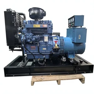 Open Frame Silent Diesel Generator Set 150kW with Remote Start ATS Customizable Commercial Industrial Hotel School Hospital