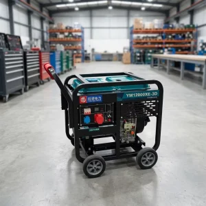 Open Frame Silent Diesel Generator Set 3 12kW Single Phase Full Copper 220V 110V 380V 400V 230V 50/60Hz DC Electric ATS