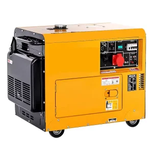 Open Frame Super Silent Diesel Generator 4.5-5.0KW Single Cylinder
