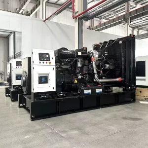 Open Frame Type 500KVA 400KW Diesel Generator Set Cummins QSZ13 G5 Leroy Somer ATS 3-Phase Water Cooled with CE