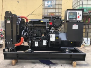 Open Frame Type 80KVA 100KVA Diesel Generator Set 1 3 Phase ATS 2 Years Warranty Used Seaports Industrial Parks 50 60HZ