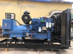 Open Frame Type High Speed Diesel 500KVA 600KVA Genset Diesel Generator Set 50 60HZ With ATS 1500 1800RPM