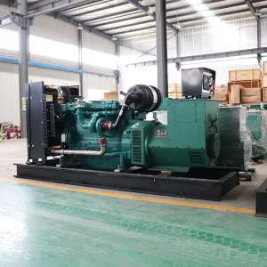 Open Frame Water Cooled Diesel Engine Powered 120KW 50Hz 3 Phase 4 Wire 220/380V Low Noise CE Certified Generating Set