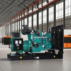 Open Fuel Generator Whole House 15kW 50kW 80kW 100kW 200kW Generador Eléctrico Standby Super Silent Diesel Generators
