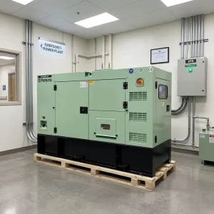 Open Silent Diesel Generator 100kva 140kva Auto Start ATS Low Noise Genset
