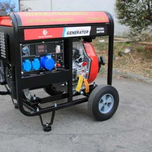 Open Style Diesel Generator Set 8kva 10kva 12kva Single Phase Three Phase Portable Generator Air cooled 50 60Hz
