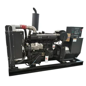 Open Type 100kw to 300kw Industrial Diesel Generator Silent With Automation Three Phase Single Phase 220V 380V Diesel Generator
