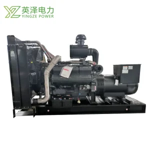 Open Type 15kva 30kva 50kva 100kva Water Cooling Single Phase 220V Emergency Diesel Generator Set with Engine