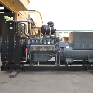 Open Type 500kW 50Hz Diesel Generator with Water Cooling System by HUAFA Engine