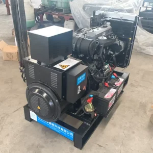 Open Type 5kw 10kw 15kw 20kw Water Cooling Single Phase 220V Warehouse Diesel Generator Set with Engine