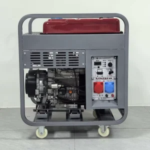 Open Type Air Cooled V Type Double Cylinder 4 Stroke Diesel Generator Set Remote Control ATS Options 3kva 5kva 6kva 3000 RPM