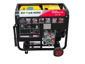 Open Type Diesel Generator 3 Phase Diesel Generator Air Cooling System 3.5/5/6/7/8/10/12KW/KVA