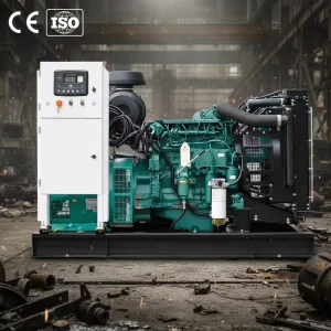 Open Type Diesel Generator Brushless with Full Casing Engine Perkinss Cumminss Volvo Weichai Electrical Generator Price