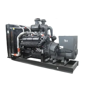Open Type Diesel Generator Set Water Cooling Industrial Standby Power Diesel Generator