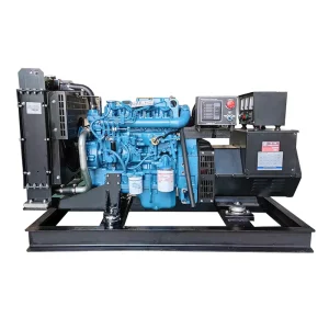 Open Type Silent Type Diesel Generator with ATS High Efficiency Auto Start Water Cooled Engine 20 200kW Range