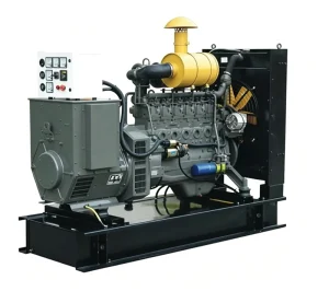 Open Type Water Cooled 100kW 125kVA Three Phase 400V 50Hz Diesel Generator Set for Construction Site Power Supply