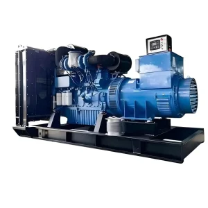Open Type Yuchai Diesel Generator 550kW 687.5kVA 50Hz 60Hz with ATS for Data Center Emergency Standby Power
