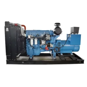 Open and Silent Type Diesel Generator 350kW 438kVA 50Hz/60Hz with ATS for Data Center Emergency Standby Power