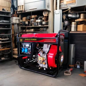 Open-frame Diesel Generator Welder
