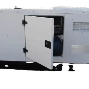 Optional Trailer 30KW Silent Open Frame Portable Diesel Generator with ATS 50 60 Hz Frequency 3 Phase 4 Wire