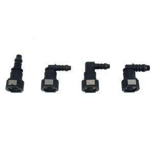 Original 9.49mm ID6 Auto Fuel Line Quick Connector 180degree 5/16 Female Fuel Pipe Fitting Gasoline Quick Connector
