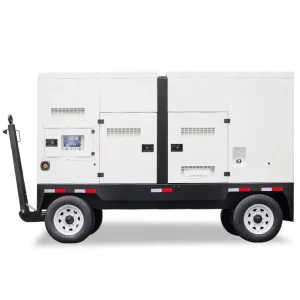 Original Cumins 120Kw 150Kva Soundproof Diesel Generator Trailer Mounted Move Groupe Electrogene 3 Phase 50 60Hz ATS