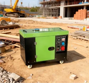 Outdoor Backup Power 10kW Portable Diesel Generator Super Silent Type Auto Start Remote Start ATS 220V 50Hz Applicable Cameroon