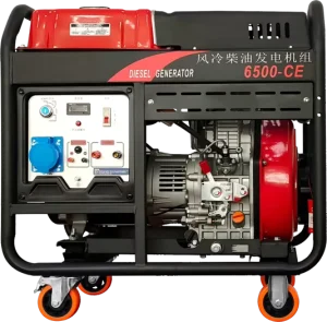 Outdoor Construction 200A Open Frame Backup Power 50Hz Remote Control Option Generator