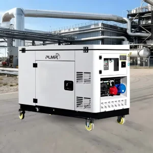 PLMR Silent Open Type Diesel Generator Set 10kW Diesel Power Generator for Home Engineering Use