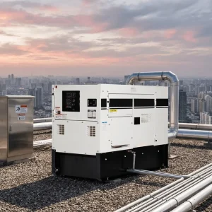 PMG Alternator 40kVA 1500Rpm Silent Diesel Generator ATS Enhanced Safety Design Switchable Voltage Backup Power Unit