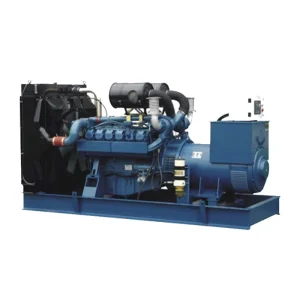 Parallel Operation 1300kW 1625kVA Heavy Duty Diesel Generator Set MTU Engine Genset ATS Mobile Trailer for Oil Field Continuous