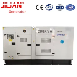 Perkins 1106 Series 120kw 160kw 150kVA 200kva 220kva Diesel Generator Set Silent Standby Power Supply From China Supplier